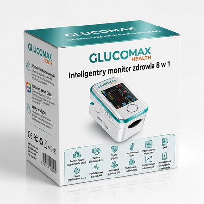GlucoMax | Akıllı 8'i 1 Arada Sağlık Monitörü 🇵🇱